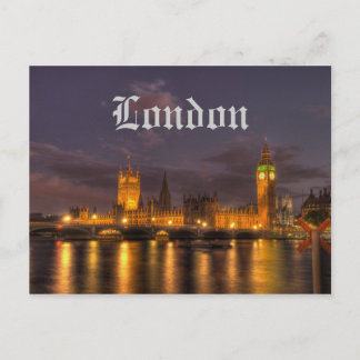 Brits parlement in Londen Briefkaart