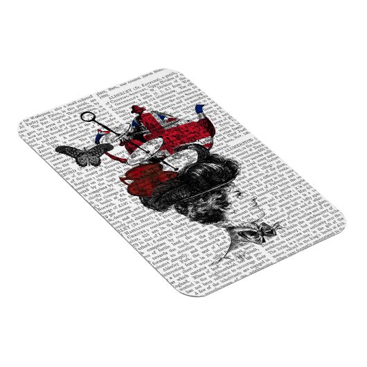 Brits Pet vanmiddag Tea Magneet (Rechterzijde)