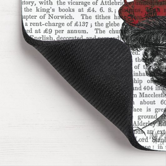 Brits Pet vanmiddag Tea Muismat (Hoek)