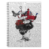 Brits Pet vanmiddag Tea Notitieboek (Voorkant)