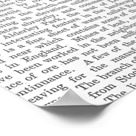 Brits Pet vanmiddag Tea Poster (Hoek)