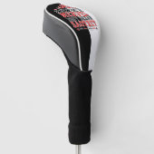 Brits pond golfheadcover (Schuin)