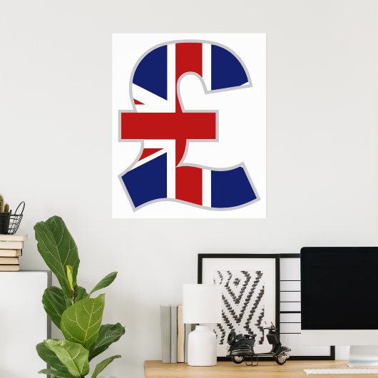 Brits pond poster (Thuiskantoor)