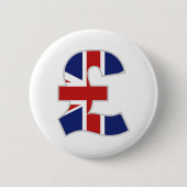 Brits pond ronde button 5,7 cm (Voorkant)