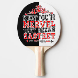 Brits pond tafeltennisbatje