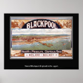  Brits Poster Blackpool print (Voorkant)