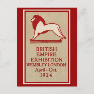 Brits Poster van de Rijk 1924 Briefkaart