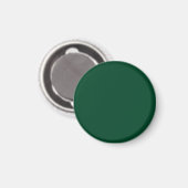 Brits racegroen (effen kleur) magneet (Voorkant / Achterkant)