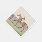 Brits racepaard (De Hertogin) Servet (Hoek)