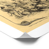 Brits rijk over de hele wereld 1855 poster (Hoek)