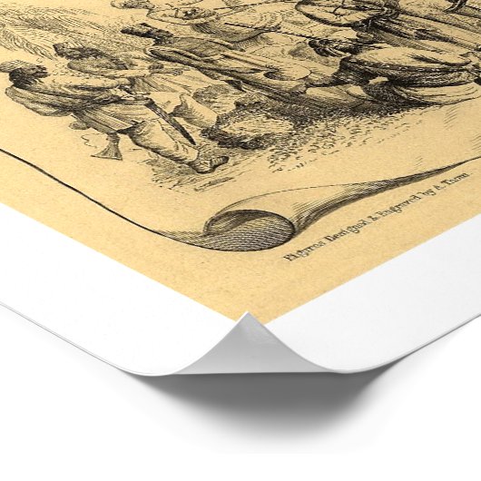 Brits rijk over de hele wereld 1855 poster (Hoek)