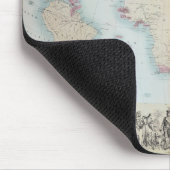 Brits rijk over de hele wereld muismat (Hoek)