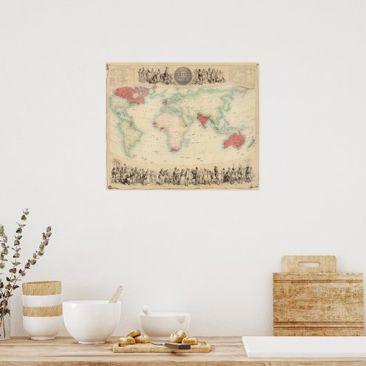 Brits rijk poster (Keuken)