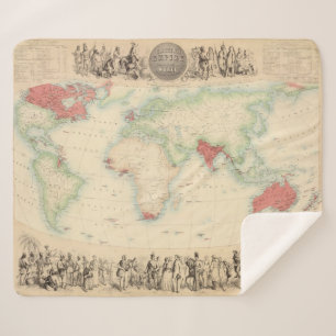 Brits rijk sherpa deken