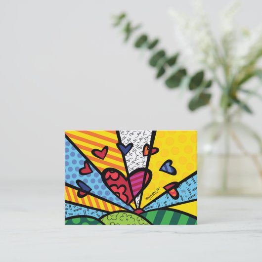 Brits Romero Visitekaartje (Staand voorkant)