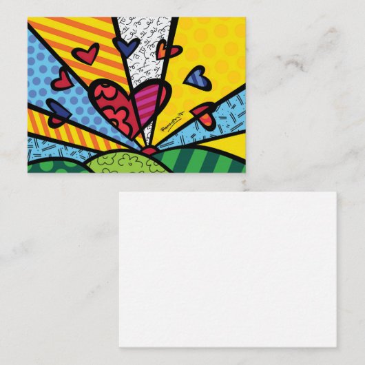 Brits Romero Visitekaartje (Voorkant / Achterkant)