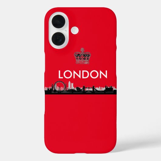 Brits Rood Londen Case-Mate iPhone Case (Achterkant)