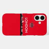 Brits Rood Londen Case-Mate iPhone Case (Achterkant (horizontaal))