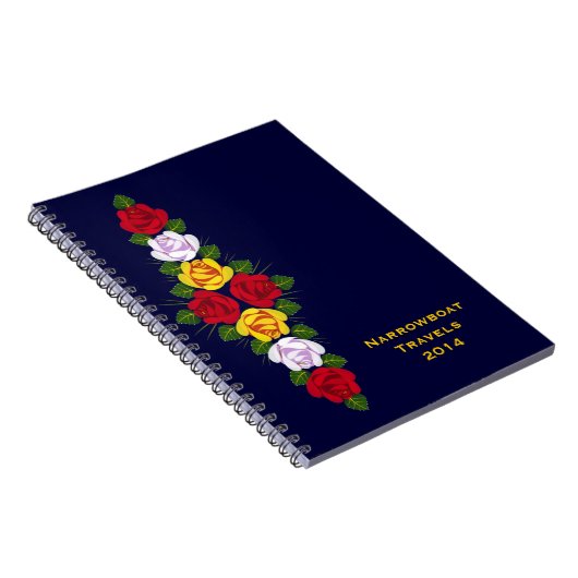 Brits roos notitieboek (Rechterzijde)