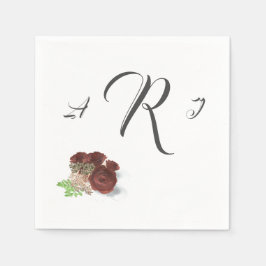 Brits Roos van Bourgogne Servet