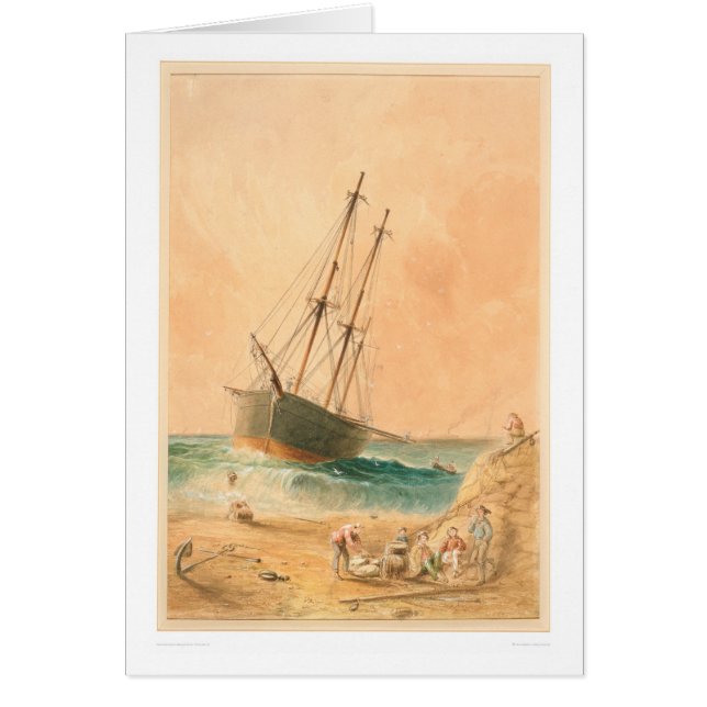 Brits schip "Viscata" gebleekt (0533A) (Voorkant)