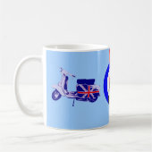 Brits scooter koffiemok (Links)