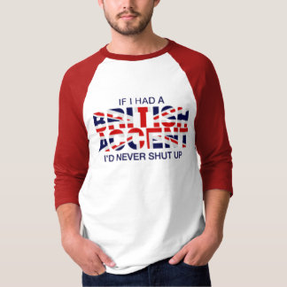 Brits sleeve rood wit t-shirt