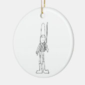 Brits soldaat Ornament (Links)