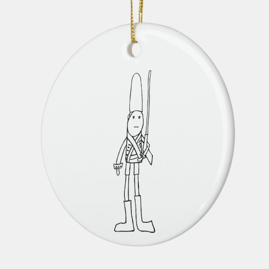 Brits soldaat Ornament (Links)