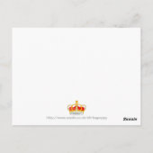 Brits Souvenirs-Briefkaart Briefkaart (Achterkant)