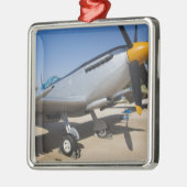 Brits-Spitbrandbestrijder Metalen Ornament (Links)