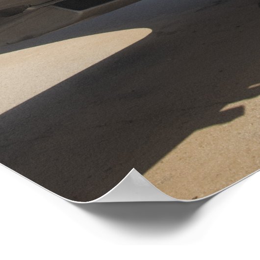 Brits-Spitbrandbestrijder Poster (Hoek)