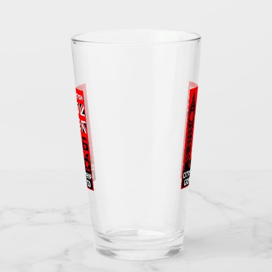 Brits staatsburgerschap geschenken glas (Rechts)