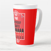 Brits staatsburgerschap geschenken latte mok (Rechterhoek)