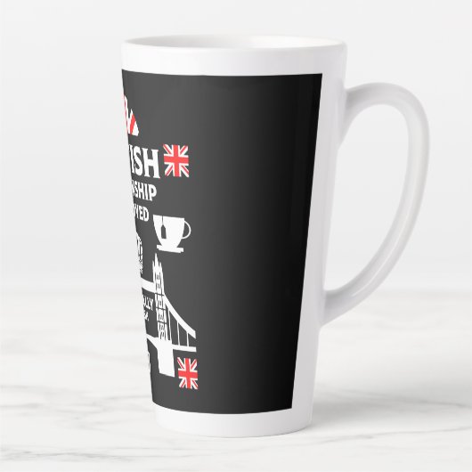 Brits staatsburgerschap geschenken latte mok (Rechts)