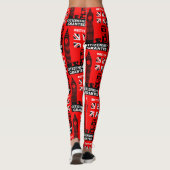 Brits staatsburgerschap geschenken leggings (Achterkant)