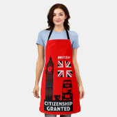 Brits staatsburgerschap geschenken schort (Gedragen)