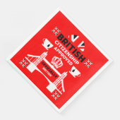 Brits staatsburgerschap geschenken servet (Hoek)