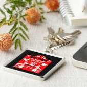 Brits staatsburgerschap geschenken sleutelhanger (Zijkant)