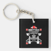 Brits staatsburgerschap geschenken sleutelhanger (voorkant)