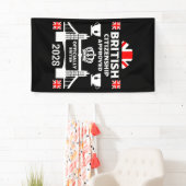 Brits staatsburgerschap geschenken spandoek (Insitu)