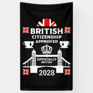 Brits staatsburgerschap geschenken spandoek
