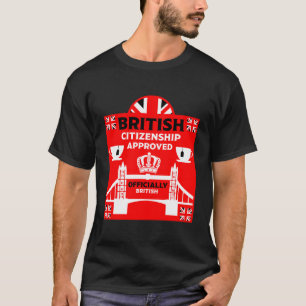 Brits staatsburgerschap geschenken t-shirt