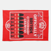 Brits staatsburgerschap geschenken theedoek (Horizontaal)