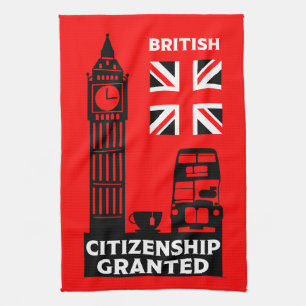 Brits staatsburgerschap geschenken theedoek
