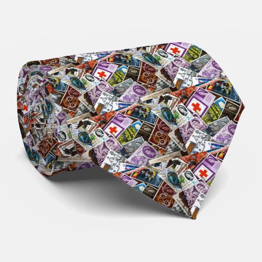 Brits  Stropdas Stamps (Opgerold)