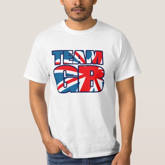 Brits team GB vakbondsaansluiting t-shirt (Voorkant)