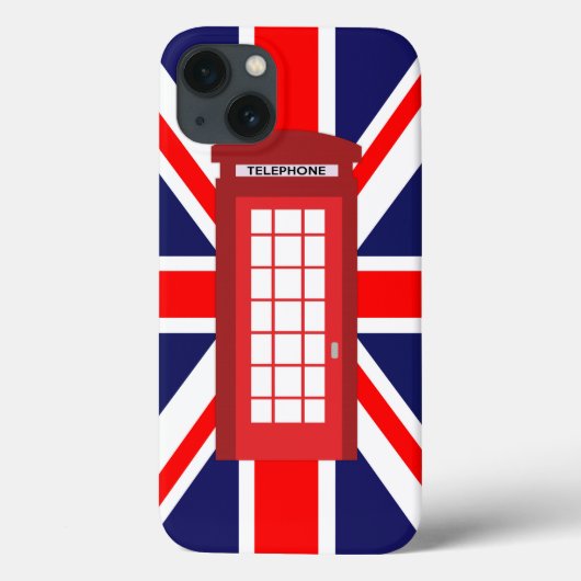 Brits telefoontoestel Unieschandvlag Case-Mate iPhone Case (Achterkant)