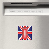 Brits telefoontoestel Unieschandvlag Magneet (Insitu (Vaatwasser))