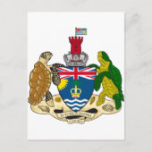 Brits Territoriaal wapen IO, Brits IO Briefkaart (Voorkant)